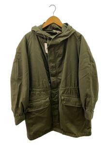 FRENCH MILITARY◆M64/70s/フランス軍/モッズコート/-/コットン/KHK//