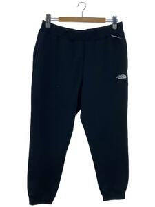 THE NORTH FACE◆HEATHER SWEAT PANT_ヘザー スウェットパンツ/XL/ポリエステル/BLK//