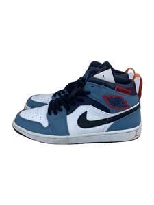 NIKE◆AIR JORDAN 1 MID SE FRLS APLA/エアジョーダン 1/ホワイト/CU2802-100/27