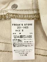 FREAK’S STORE◆20SS/ワイドテーパードパンツ /M/コットン/BEG/無地/201-1405//_画像5