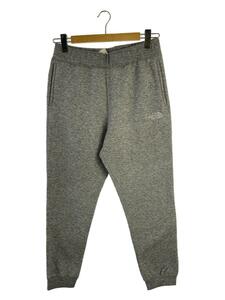 THE NORTH FACE◆HEATHER SWEAT PANT_ヘザースウェットパンツ/S/ポリエステル/GRY/タグ付き//