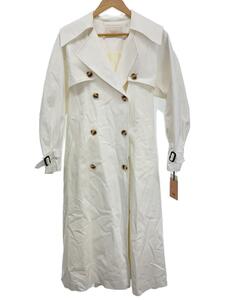 eimy istoire* trench coat /S/ cotton /WHT/1122100035-0//
