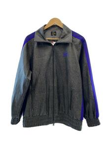 Needles◆20SS/Track Jacket Synthetic Leather Python/ジャケット/M/ポリエステル