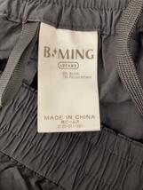 B:MING by BEAMS◆ボトム/M/ナイロン/BLK/92-24-0342-803//_画像3