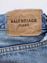 BALENCIAGA◆Destroyed Super Large Baggy Jeans/ボトム/XS/コットン/IDG/697833//_画像4