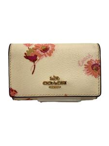 COACH◆キーケース/-/CRM/花柄/レディース