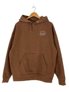 9090◆KING LOGO HOODIE/パーカー/M/コットン/ブラウン/プルオーバー/NN1350