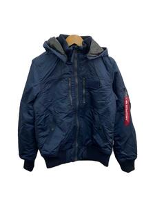 ALPHA INDUSTRIES◆フライトジャケット/M/ナイロン/NVY/TA1396-067