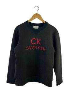 Calvin Klein◆スウェット/カットソー/裏起毛/L/コットン/BLK/381-5 KK.CB