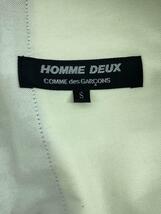 COMME des GARCONS HOMME DEUX◆DG-P044/21SS/AD2020/チェックイージーパンツ/S/ウール/ブルー/チェック_画像4