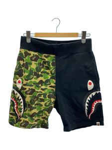 A BATHING APE◆ショートパンツ/L/コットン/BLK/001SPI301018M