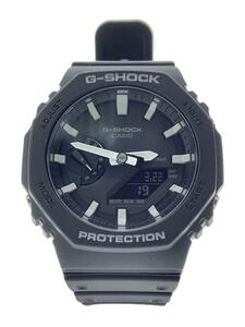 CASIO* wristwatch / analogue / Raver / black / black /GA-2100