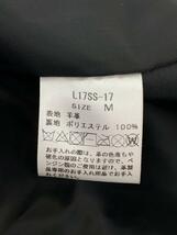 LIDNM◆ラムレザーシングルライダースジャケット/M/17SS/BLK/無地/L17SS-17_画像4