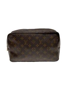 LOUIS VUITTON◆トゥルース・トワレット28_モノグラム・キャンバス_BRW/PVC/BRW