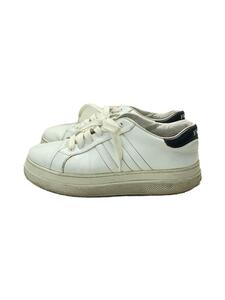 PRADA◆ローカットスニーカー/38/WHT/レザー