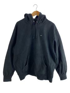 Supreme◆Small Box Hooded Sweatshirt/パーカー/L/コットン/BLK