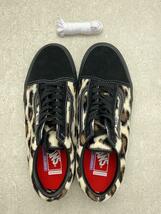 VANS◆×Vans Leopard Old Skool/ローカットスニーカー/26.5cm/BLK_画像3