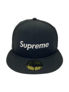 Supreme◆22AW/Money Box Logo/キャップ/7 3/8/ポリエステル/ブラック/メンズ/シュプリーム