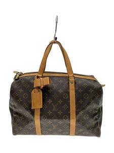 LOUIS VUITTON◆サック・スプール35_モノグラム・キャンバス_BRW/PVC/BRW