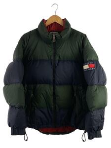 TOMMY HILFIGER◆ダウンジャケット/XL/-/GRN