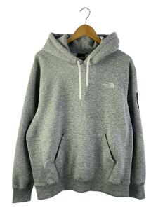 THE NORTH FACE◆NT62235/Square Logo Hoodie/XL/ポリエステル/GRY/NT62235