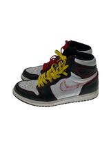 NIKE◆AIR JORDAN 1 HIGH OG DEFIANT/エアジョーダンハイディファイアント/ブラック/27cm_画像1