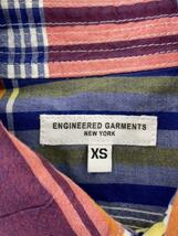 Engineered Garments◆長袖シャツ/XS/コットン/マルチカラー/チェック_画像3