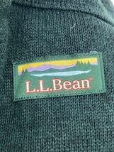 L.L.Bean◆フリースジャケット/L/ポリエステル/GRN_画像3