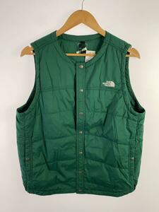 THE NORTH FACE◆MEADOW WARM VEST_メドウウォームベスト/M/ナイロン/GRN