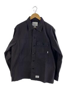 WTAPS◆HBT LS SHIRT/2/コットン/GRY/181GWDT-SHM02