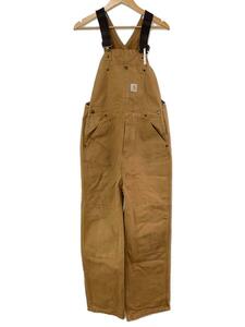 Carhartt◆オーバーオール/-/コットン/CML/無地