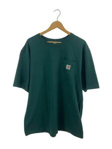 Carhartt◆Tシャツ/XL/コットン/GRN/無地