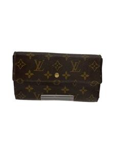 LOUIS VUITTON◆ポルト・トレゾール・インターナショナル_モノグラム・キャンバス_BRW/PVC/BRW/総柄/メンズ