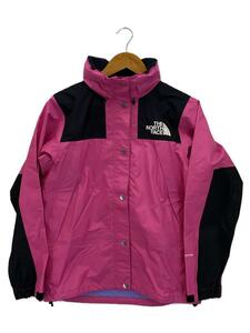 THE NORTH FACE◆MOUNTAIN RAINTEX JACKET_マウンテンレインテックスジャケット/M/ナイロン/PNK/無地