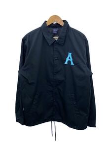 APPLEBUM◆ジャケット/Arch Logo Coach Jacket/XL/ポリエステル/BLK