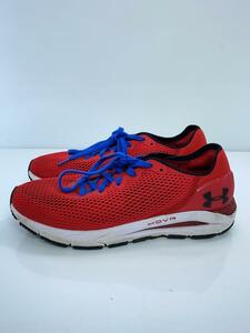 UNDER ARMOUR◆UAホバーソニック4/ローカットスニーカー/28cm/RED/3023543-601