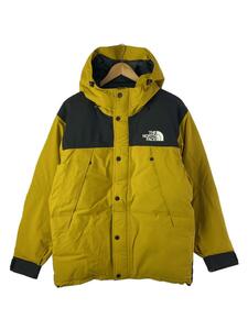 THE NORTH FACE◆MOUNTAIN DOWN JACKET_マウンテンダウンジャケット/L/ナイロン/YLW