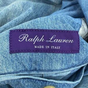 RALPH LAUREN◆デニム/ダブルテーラードジャケット/SIZE:40S/インディゴ/イタリア製の画像3