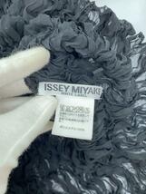 ISSEY MIYAKE◆長袖ブラウス/2/ポリエステル/ブラック/IM34FJ744_画像3