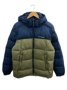 Columbia◆PIKE LAKE HOODED JACKET_パイレイクフーデッドジャケット/L/ポリエステル/NVY