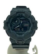 CASIO◆クォーツ腕時計・G-SHOCK/デジアナ/ラバー/BLK/BLK/SS//_画像1