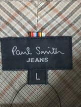 Paul Smith jeans◆長袖シャツ/L/コットン/GRY/チェック/199314//_画像3