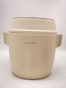 recolte◆2.5合/レコルト/マイコン式ジャー炊飯器 コンパクトライスクッカー RCR-1(W)/ホワイト//