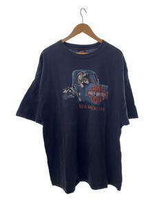 HARLEY DAVIDSON◆Tシャツ/3L/コットン/BLK//