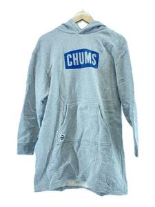 CHUMS◆ワンピース/M/コットン/GRY/CH18-1115//