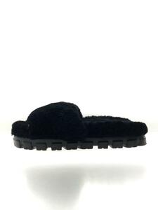 UGG australia◆COZETTA CURLY/サンダル/22cm/BLK/1130838//