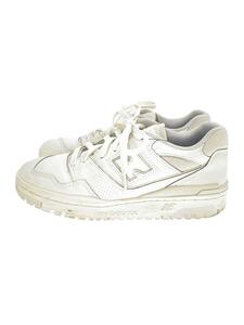 NEW BALANCE◆ハイカットスニーカー/23.5cm/WHT/BB550HSA//