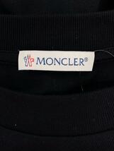 MONCLER◆Tシャツ/M/コットン/BLK/C-SCOM-22-43398//_画像3