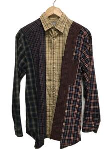 kolor / BEACON◆20SS/switching check shirt/2/コットン/マルチカラー/チェック/20SBM-B011//