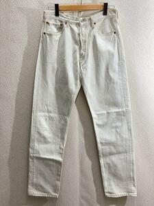 Levi’s◆00s/501/ベルギー製/デニムパンツ/ボトム/ユーロ/33/WHT///